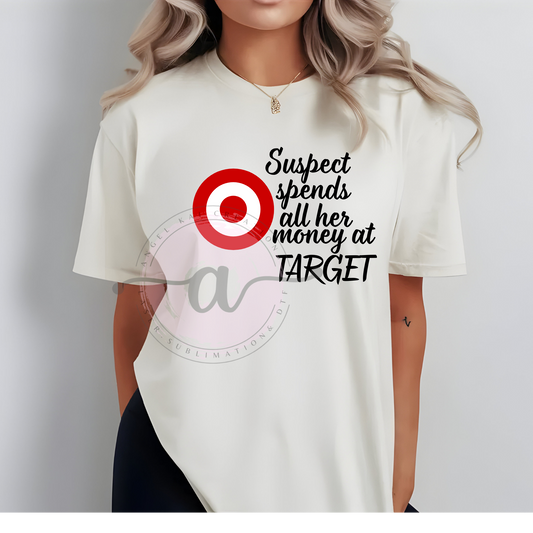 Suspect Spends All Her Money at Target